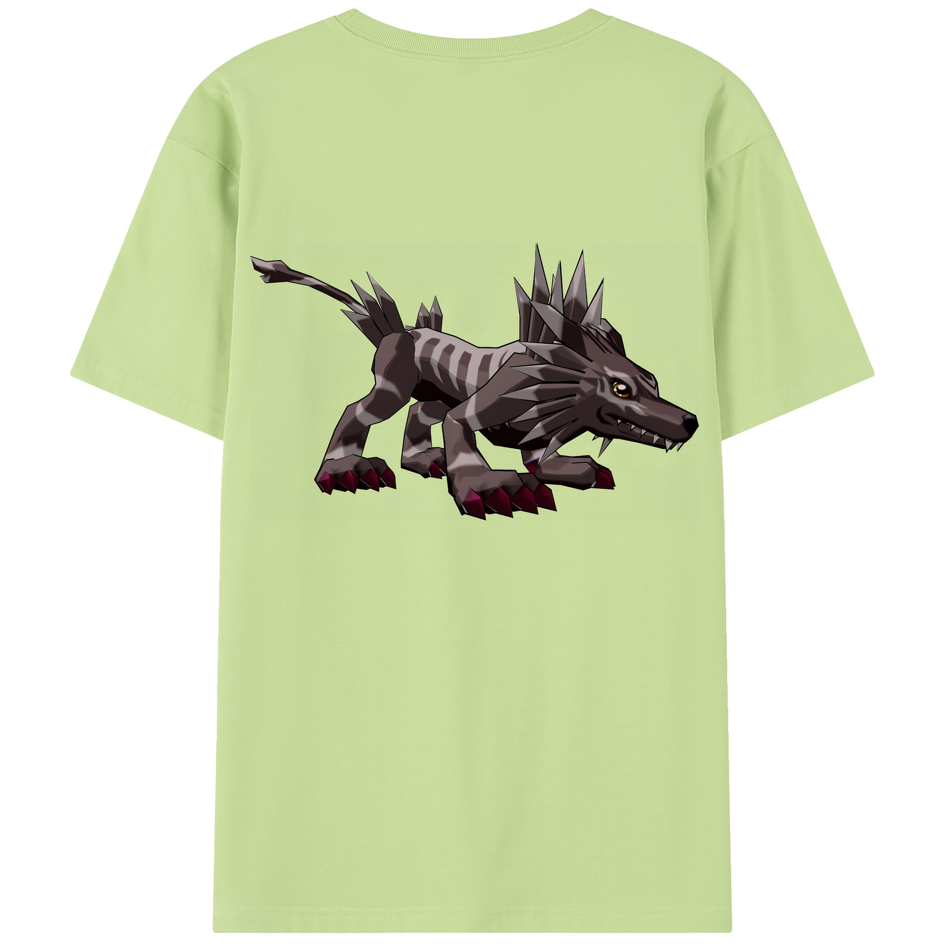 （画像用） Digimon デジタルモンスター/デジモン 綿100％半袖Tシャツ（背面プリント）